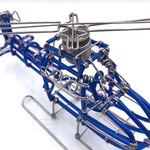 Wire Art Helicopter