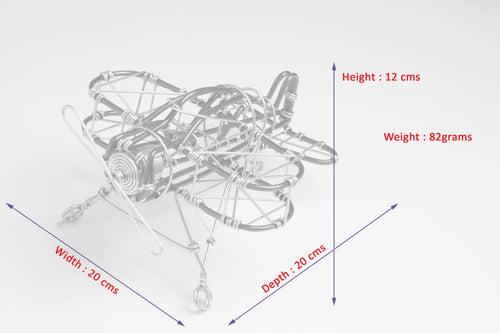 Wire Art Airplane