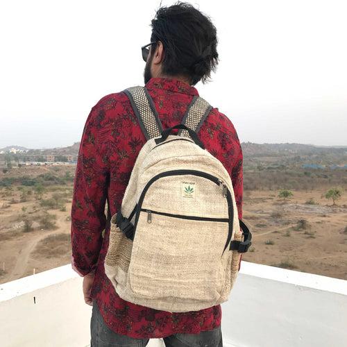 Hemp Backpack Natural