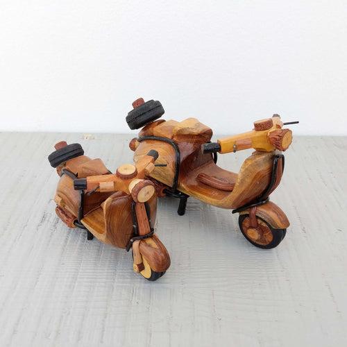 Wooden Vespa Scooter Small