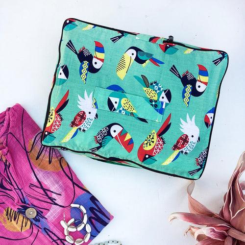 CUBES AND POUCHES {pack of 3} - wild birds