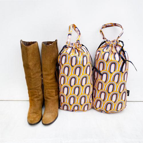 BOOT BAGS {rainbow love}