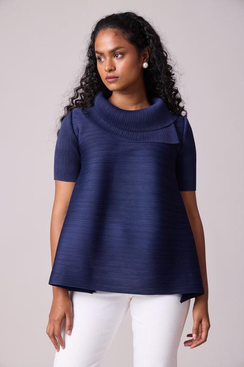 Hazel Top - Navy