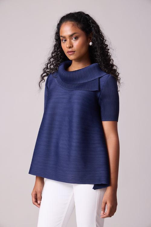 Hazel Top - Navy