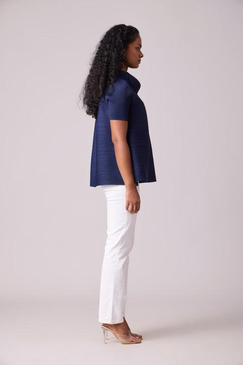 Hazel Top - Navy