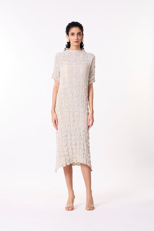 Svetlana Dress - Sand Ivory