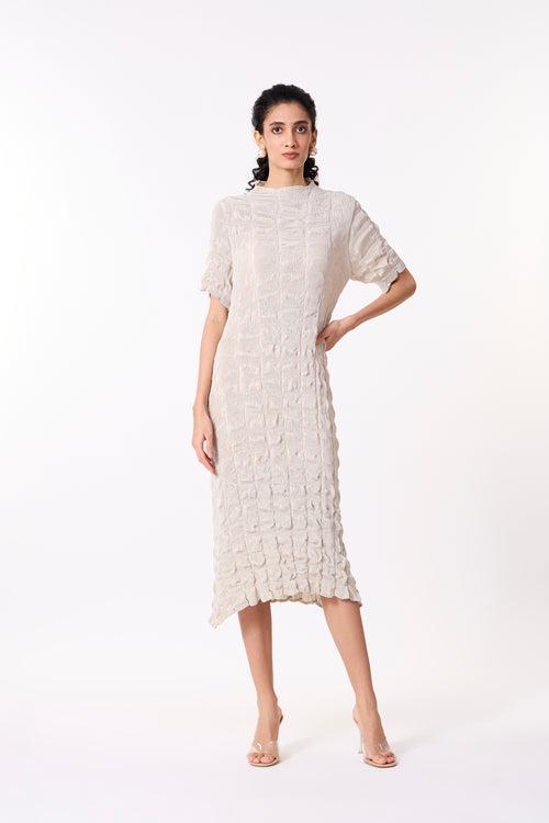 Svetlana Dress - Sand Ivory