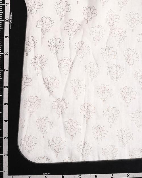 Hand Block Voile Cotton Fabric