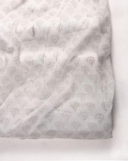 Hand Block Voile Cotton Fabric