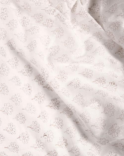 Hand Block Voile Cotton Fabric