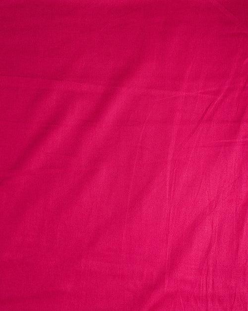 Fuchsia Plain Rayon Fabric