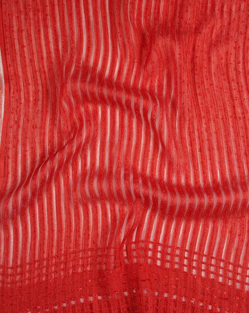 Stripes Woven Bhagalpuri Viscose Stole