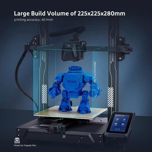 Elegoo Neptune 3 Pro 3D Printer Build Volume Of 220x220x280 mm³