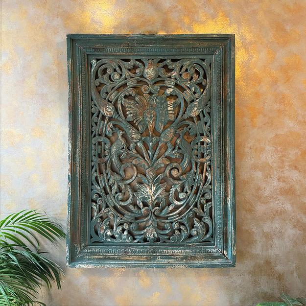 Roohi Carved Jaali Panel