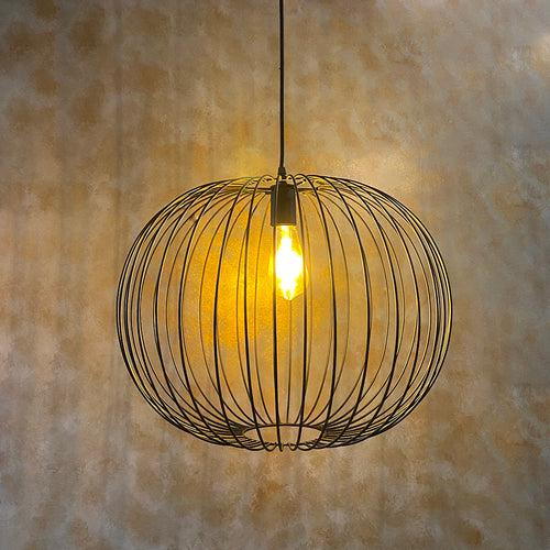 Wire Ball Hanging Light