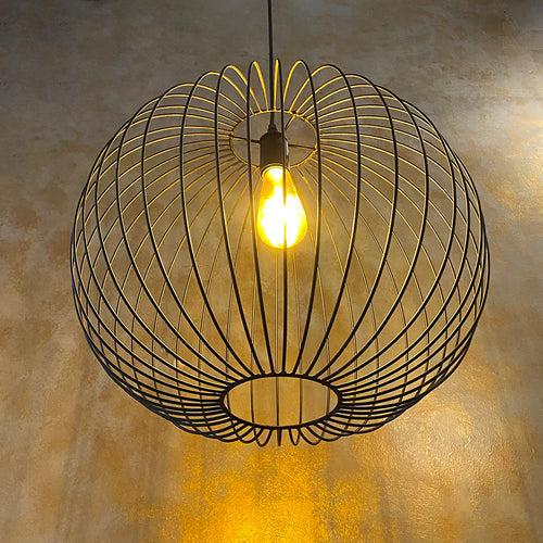 Wire Ball Hanging Light