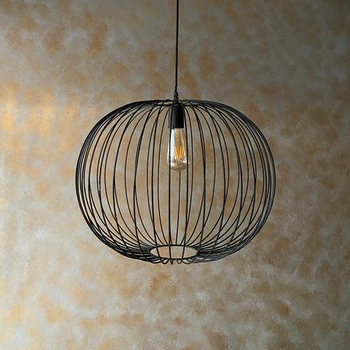 Wire Ball Hanging Light