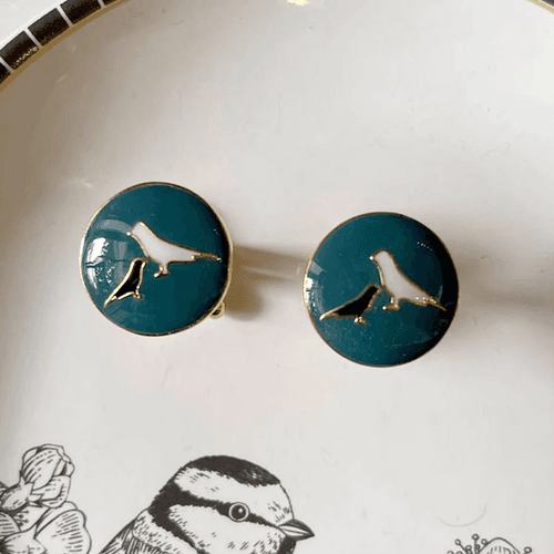 Turqua Dove Cufflink