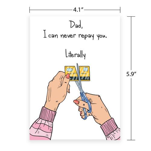 Greeting Card For Dad