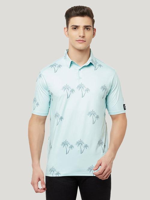 Printed Performance Sports Polo