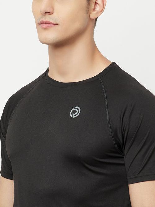 Men's Reflective Dryfit Tshirt with Performance Mesh Back