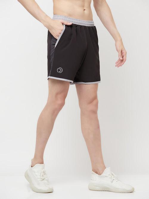 7" Shorts with Zipper Pocket - Pack of 2 Black & Navy