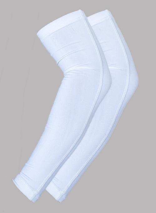 Sports Arm Sleeve (Pack Of 2) White