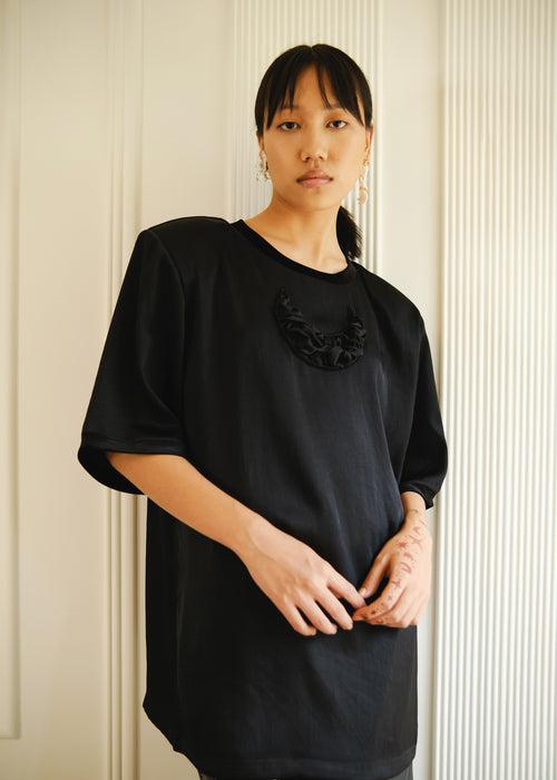 LUNA T-SHIRT [ BLACK ]