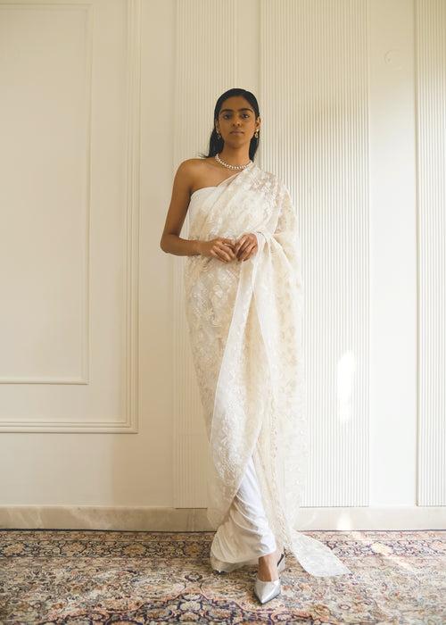 LEH MEADOWS SARI [ IVORY ]