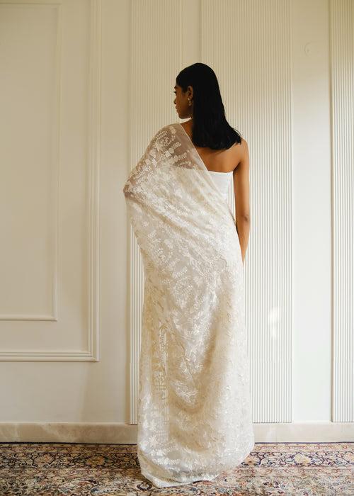 LEH MEADOWS SARI [ IVORY ]