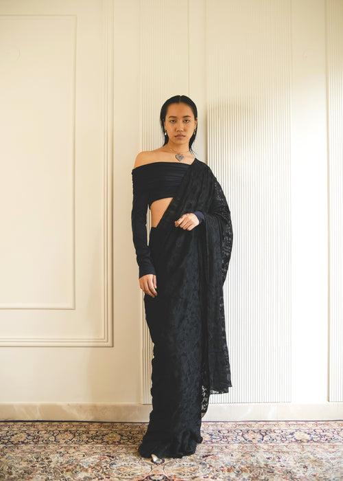 LEH MEADOWS SARI [ BLACK ]