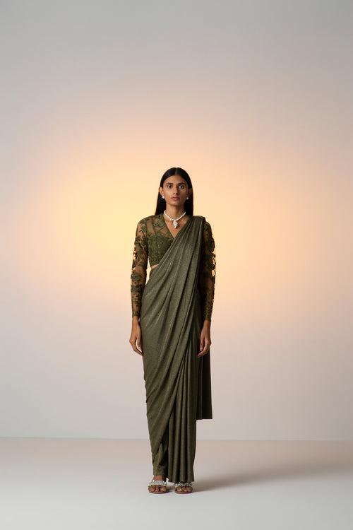 OLIVE MEADOWS [ Sari Set ]