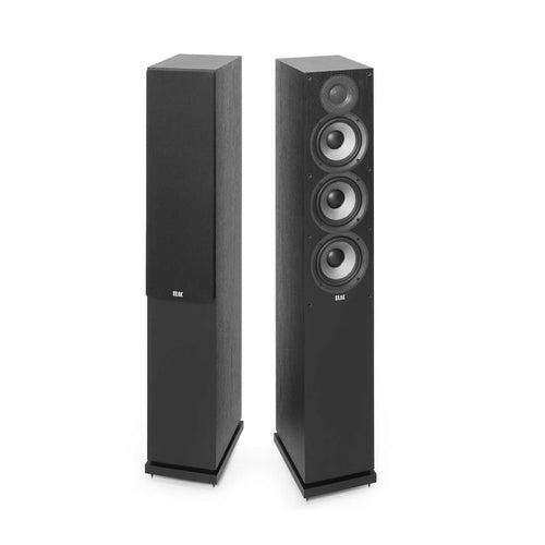 Elac 5.1.2 Dolby Atmos Package with F5.2 Towers, OWB4.2 Surrounds, C5.2 Center, IC-C61-W Ceiling Speakers and 3010 Subwoofer