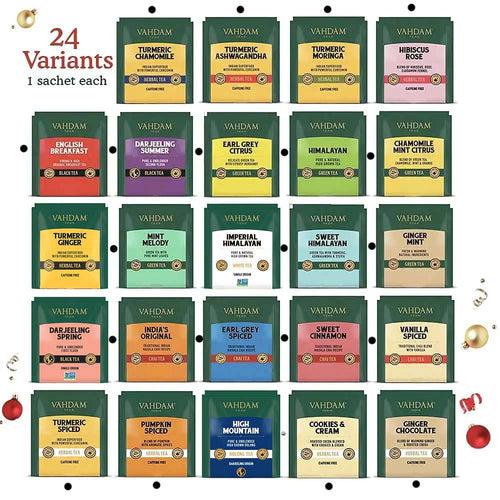 Advent Calendar Gift Set | 24 Variants, 24 Tea Bags