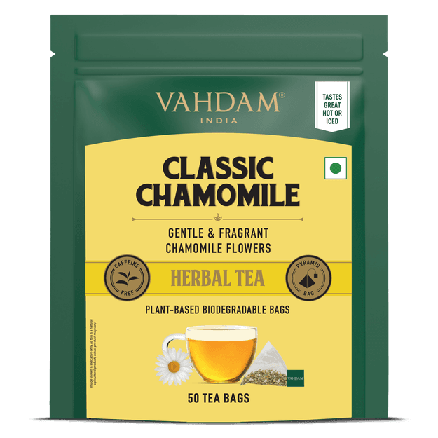 Classic Chamomile Herbal Tea Tisane, 50 Count