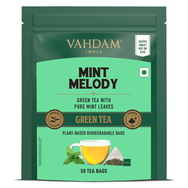 Mint Melody Green Tea, 50 Count