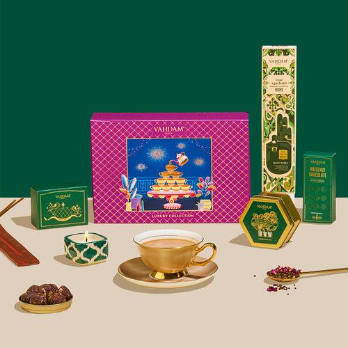 Radiance, Diwali Luxury Collection Tea Gift Set, 4 Inclusions