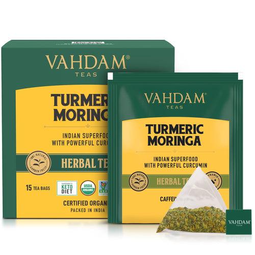 Turmeric Moringa Herbal Tea Tisane