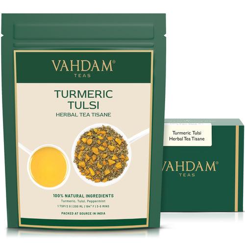 Turmeric Tulsi Herbal Tea Tisane, 100 gm