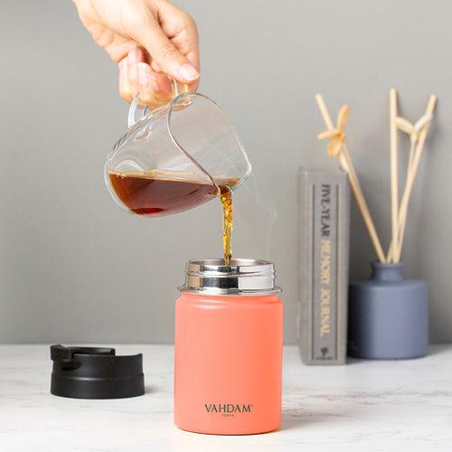 Vitality Flip Bottle Insulated - Coral