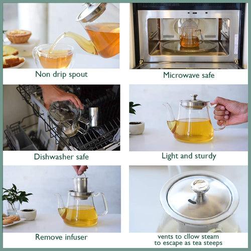 Radiance - Glass Tea Pot with Infuser