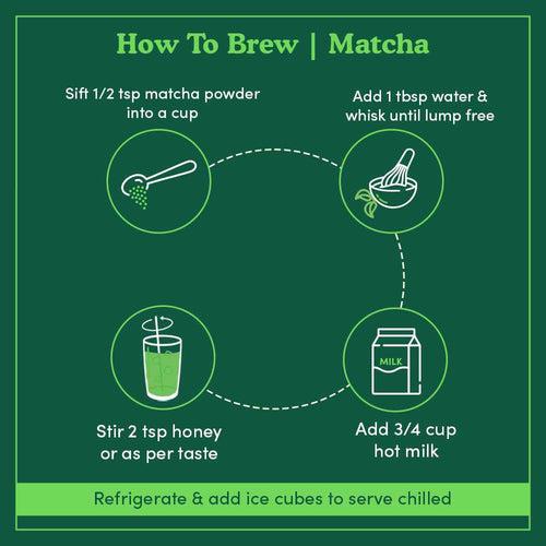 Vanilla Matcha Green Tea Powder, 50 gm
