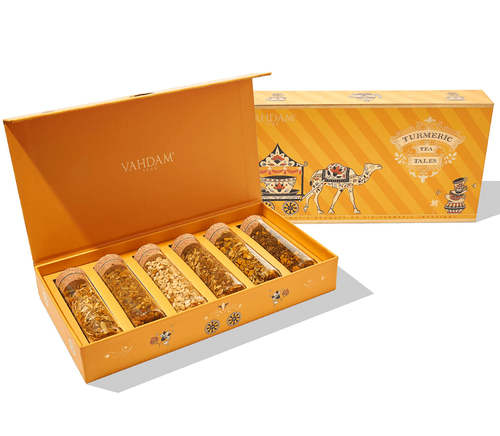 Turmeric Tea Tales Gift Set, 6 Teas