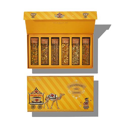 Turmeric Tea Tales Gift Set, 6 Teas