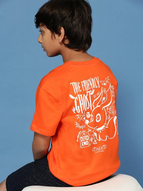 PIPIN Boys T-Shirt Orange