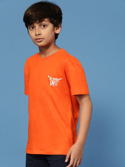 PIPIN Boys T-Shirt Orange