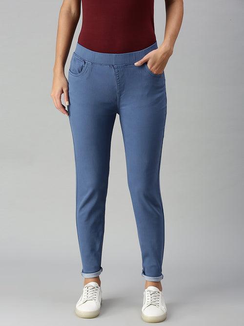 Jeggings-Navy Blue