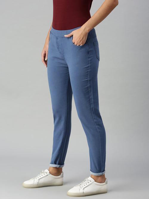 Jeggings-Navy Blue