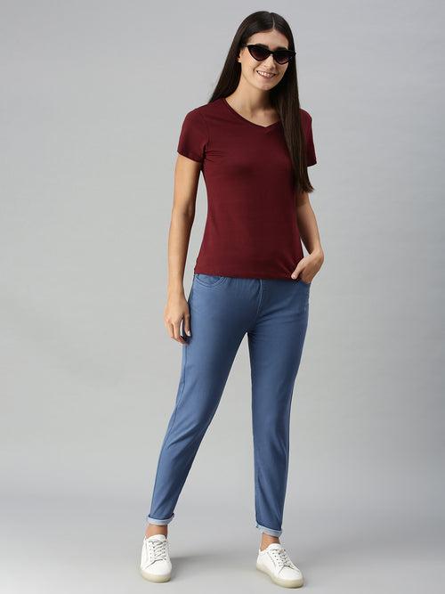 Jeggings-Navy Blue