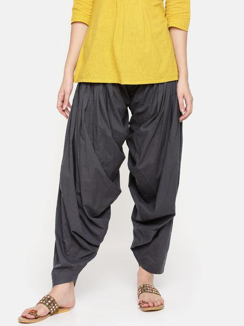 Ladies Patiala Dark Grey